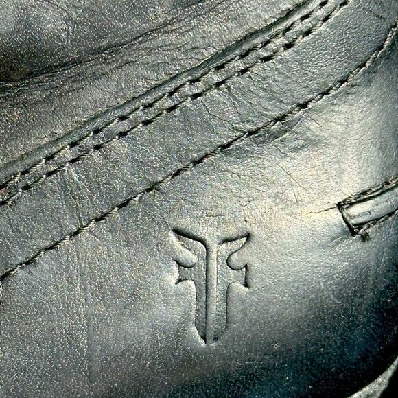 FRYE Renee Seam Short Booties boot western zipper women’s 6.5 like new - Picture 5 of 13